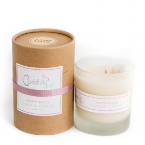 Happiness Glass Jar Candle
