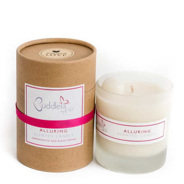 Alluring Glass Jar Candle
